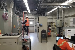 Half Diamond R Electric 5KV VFD Installation for the Enbridge Pipelines Regina Terminal.