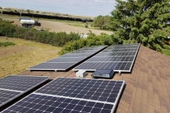 11.2 KW Grid-Tie Rooftop Solar Panel System installed by Half Diamond R Electric