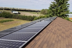11.2 KW Grid-Tie Rooftop Solar Panel System installed by Half Diamond R Electric